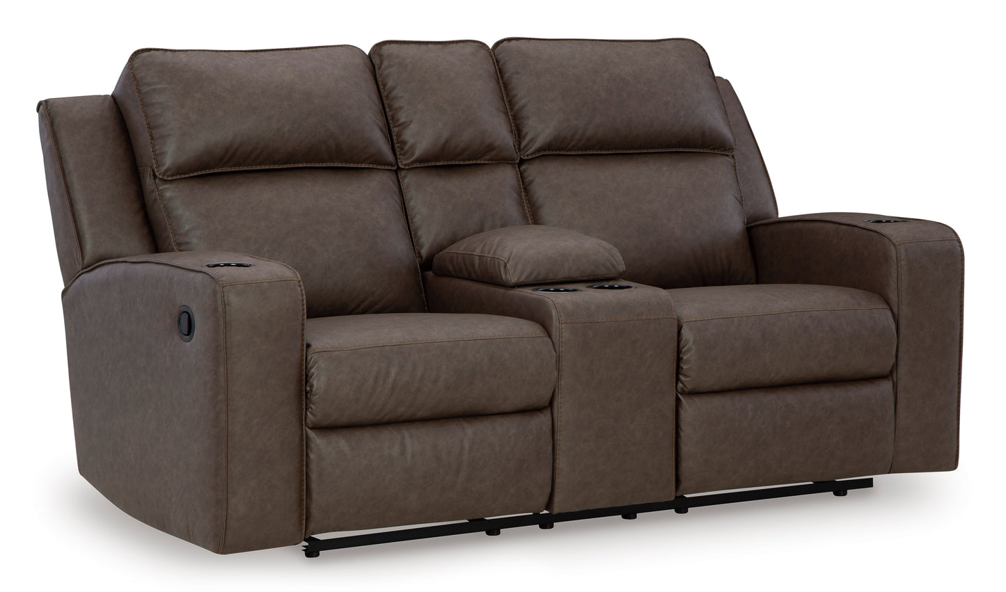 Lavenhorne Reclining Sofa, Loveseat and Recliner; Umber