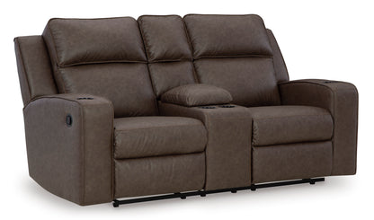 Lavenhorne Reclining Sofa, Loveseat and Recliner; Umber