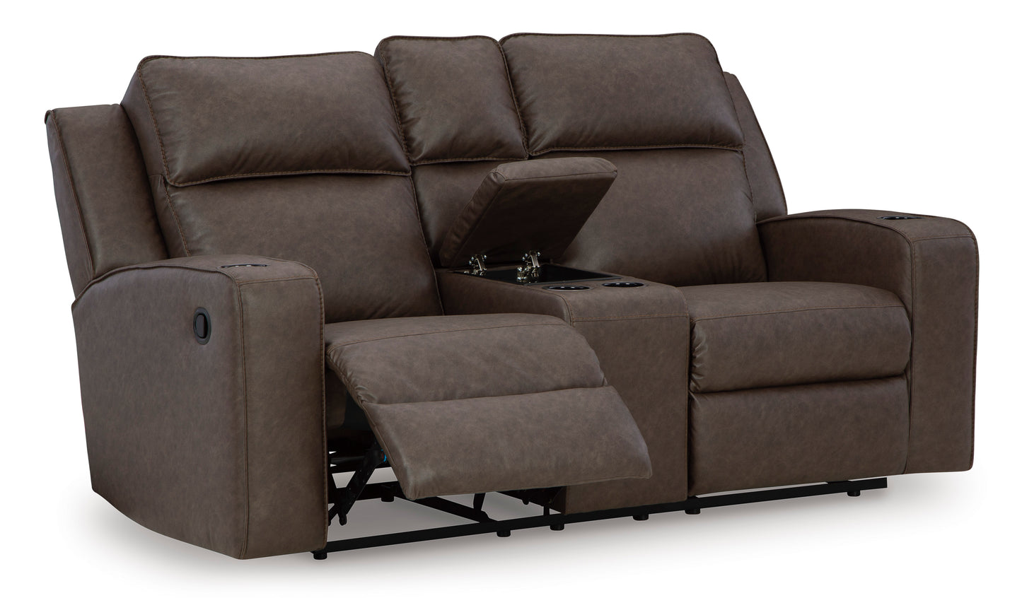 Lavenhorne Reclining Sofa, Loveseat and Recliner; Umber