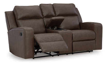 Lavenhorne Reclining Sofa, Loveseat and Recliner; Umber