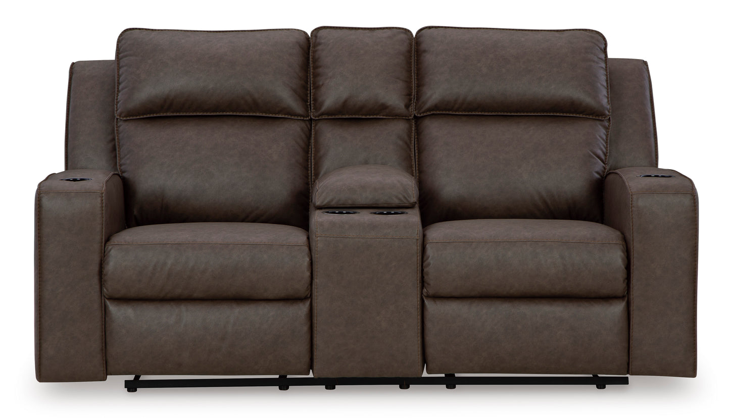 Lavenhorne Reclining Sofa, Loveseat and Recliner; Umber