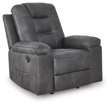 Windstade Rocker Recliner; Granite