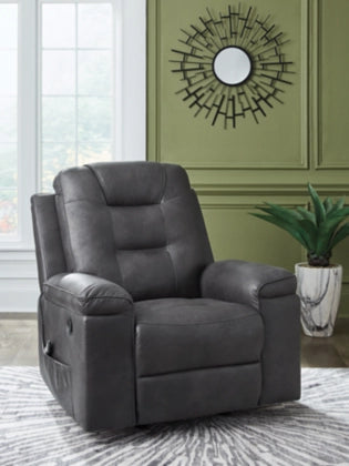 Windstade Rocker Recliner;Granite