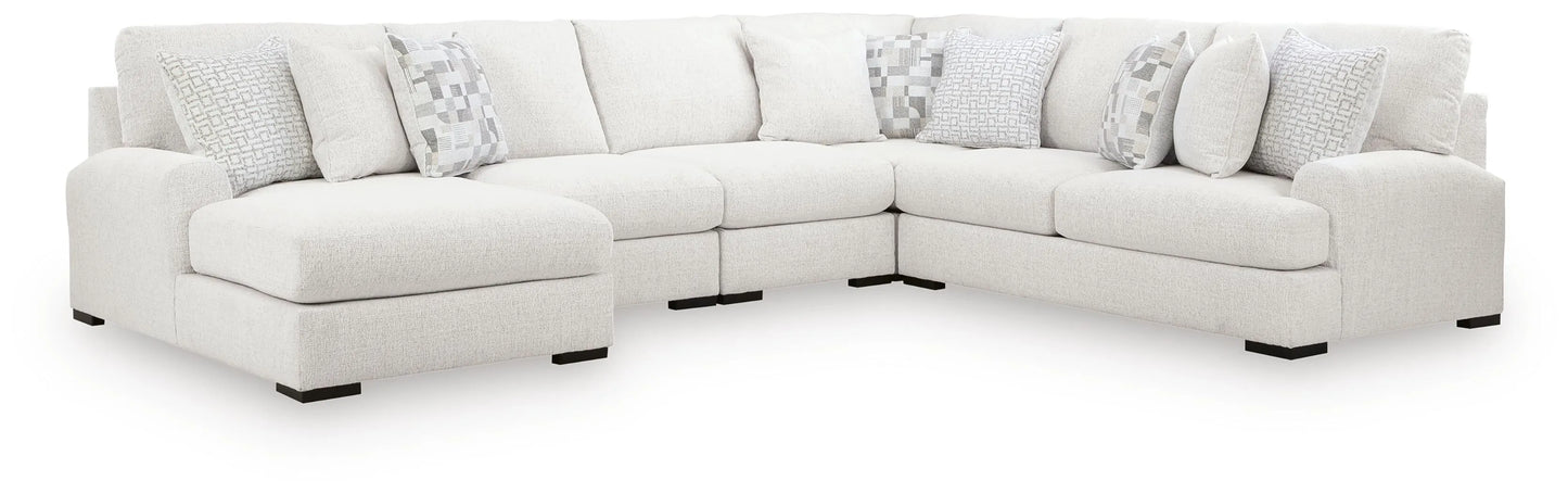 Wynncroft Manor 5-Piece Sectional with Chaise