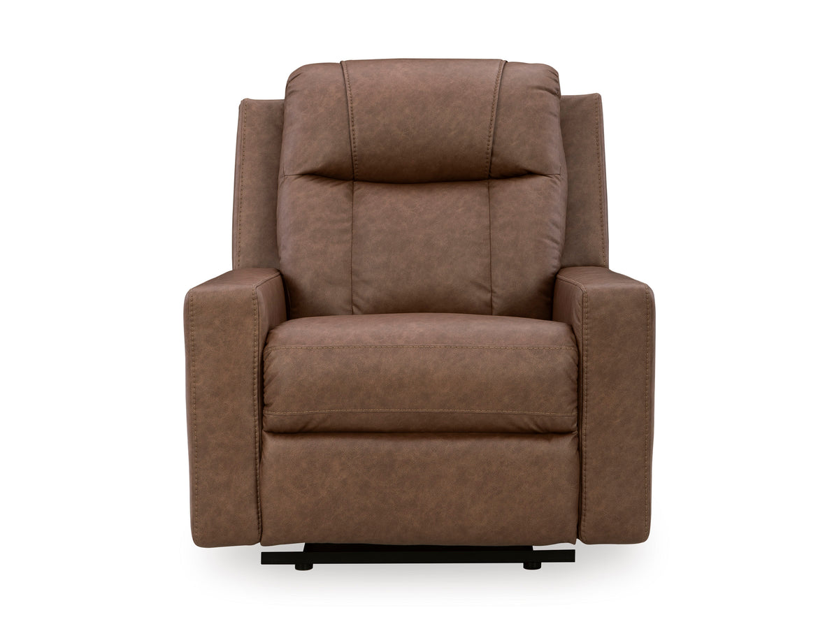 Mackmenville Reclining Sofa Set; Caramel