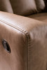 Mackmenville Reclining Sofa Set; Caramel