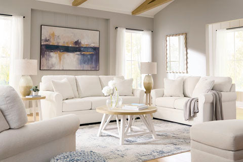 Hartmoor Sofa, Chair and Loveseat; Pearl