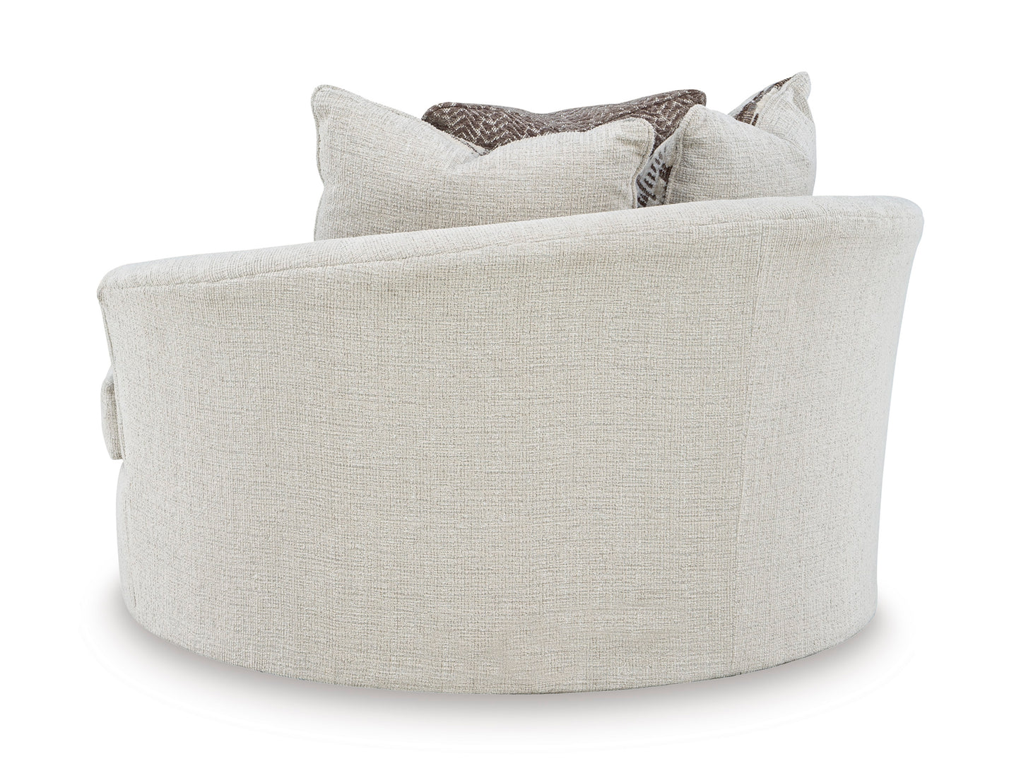 Barrelton Oversized Swivel Accent Chair