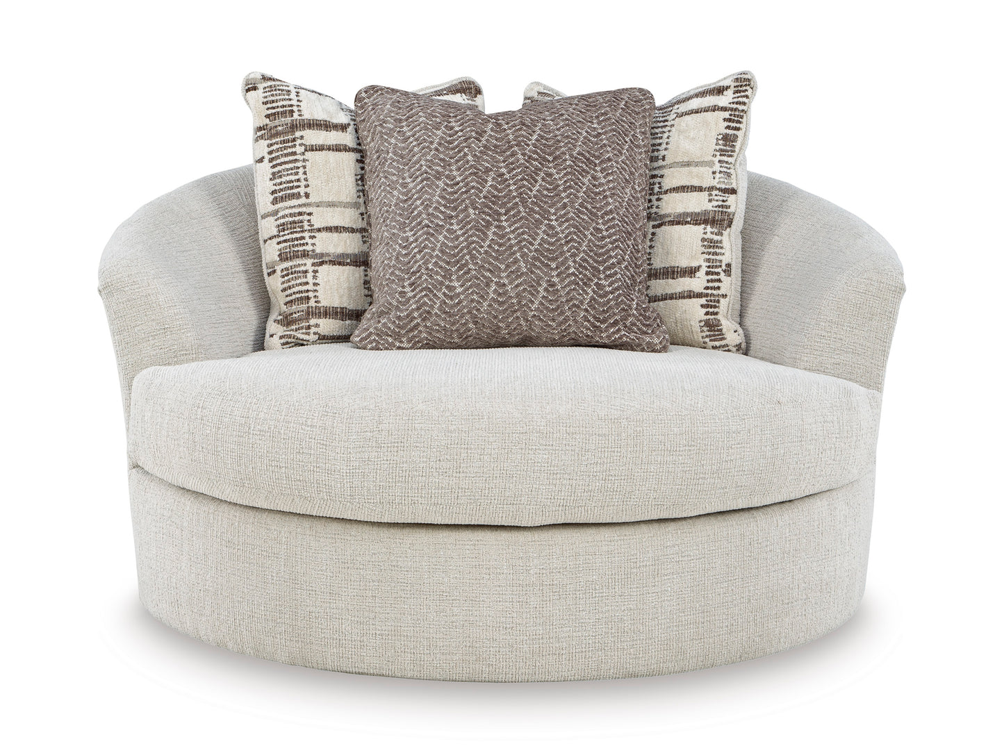 Barrelton Oversized Swivel Accent Chair