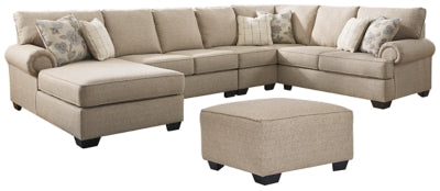 Baceno 4-Piece Sectional with Ottoman