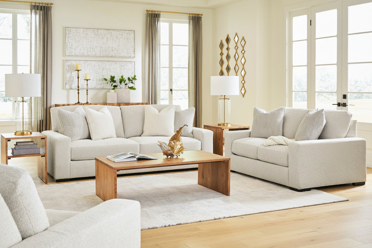 Evanley Sofa Set; Linen
