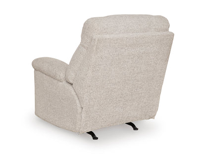 McArlie Rocker Recliner; Cobble Stone