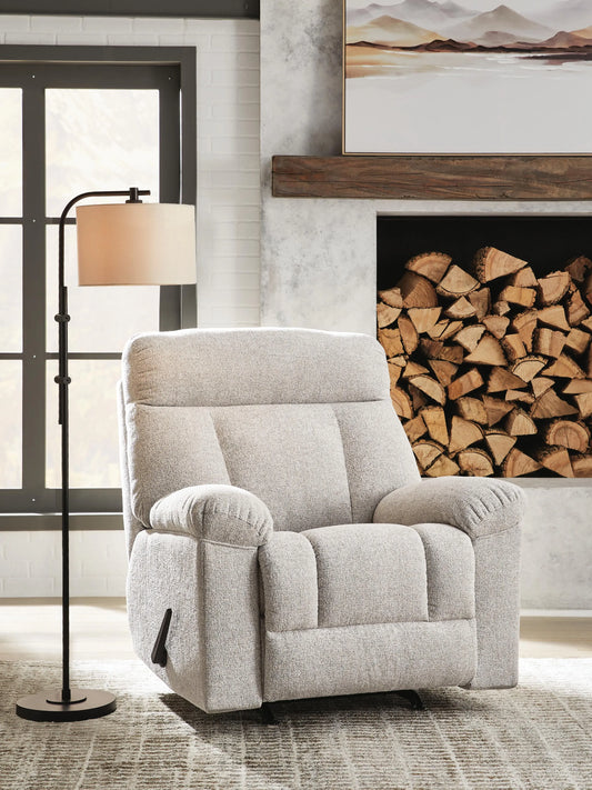 McArlie Rocker Recliner; Cobble Stone
