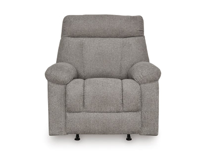 McArlie Rocker Recliner; Smoke