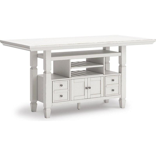 Robbinsdalle Dining Counter Table;Antique White