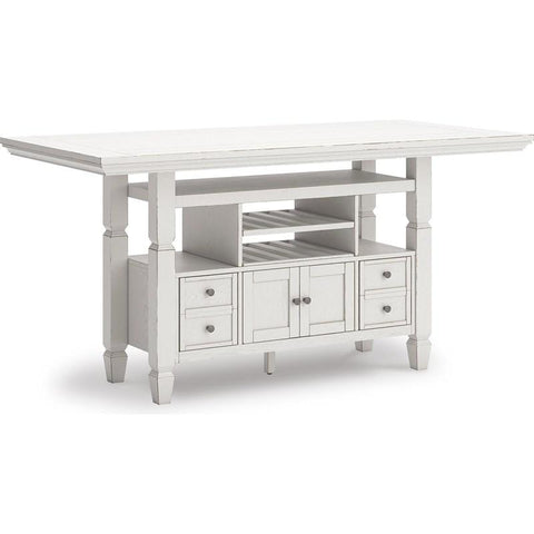 Robbinsdalle Dining Counter Table;Antique White