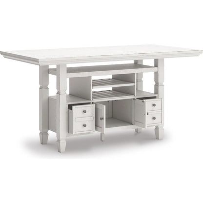 Robbinsdalle Dining Counter Table;Antique White