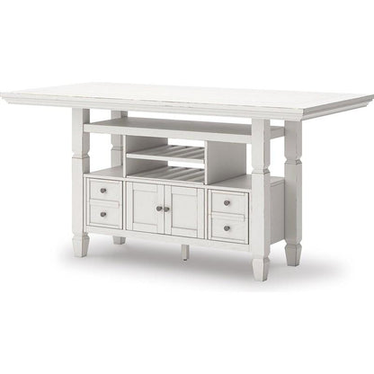 Robbinsdalle Dining Counter Table;Antique White