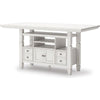Robbinsdalle Dining Counter Table;Antique White