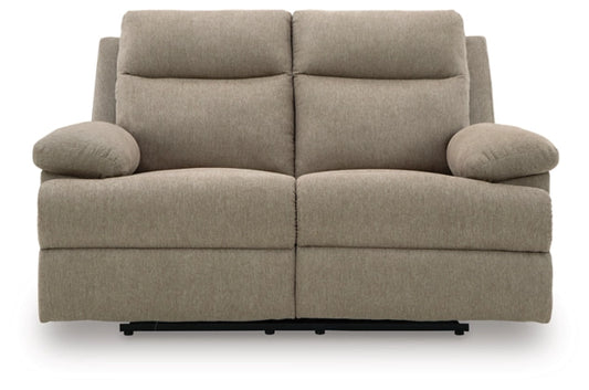Tarrant Reclining Loveseat; Mocha