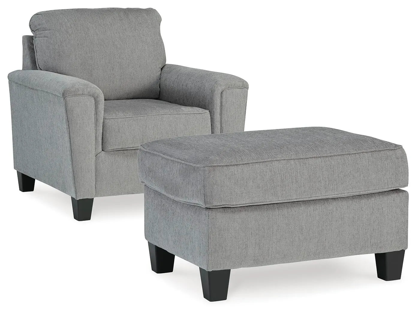 Leeshan Chair and Ottoman