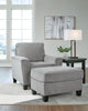 Leeshan Chair and Ottoman