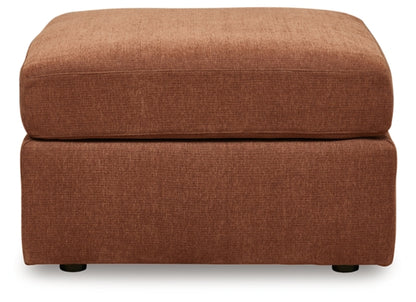 Modmax Oversized Accent Ottoman; Spice