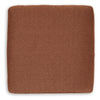 Modmax Oversized Accent Ottoman; Spice