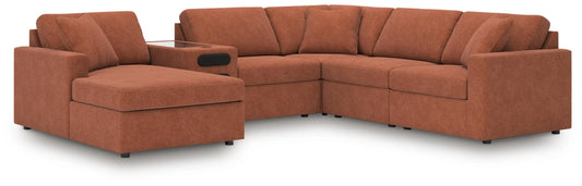 Modmax 6-Piece Sectional with Audio System and Chaise