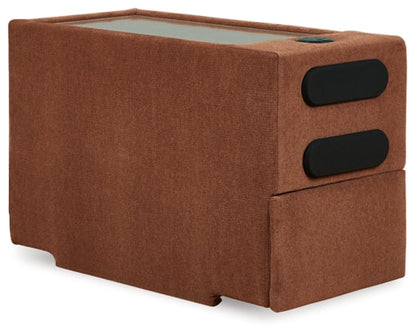 Modmax 9-Piece Sectional with Audio System; Spice