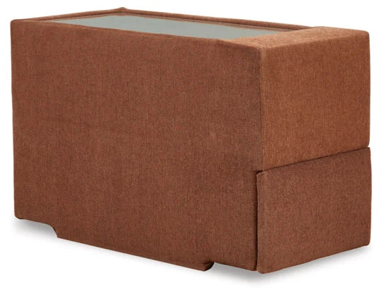 Modmax 9-Piece Sectional with Audio System; Spice