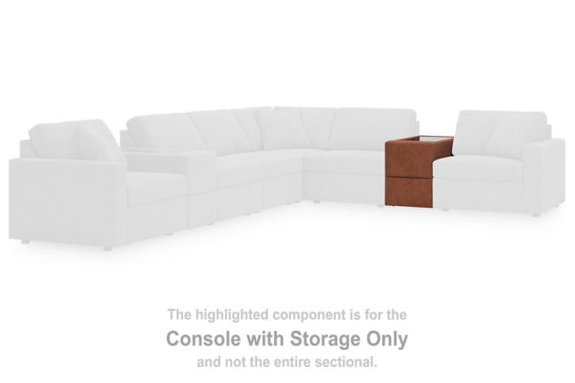 Modmax Console with Storage; Spice