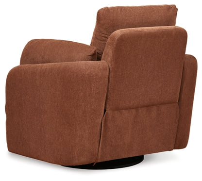 Modmax Swivel Glider Recliner; Spice