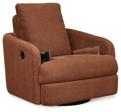Modmax Swivel Glider Recliner; Spice