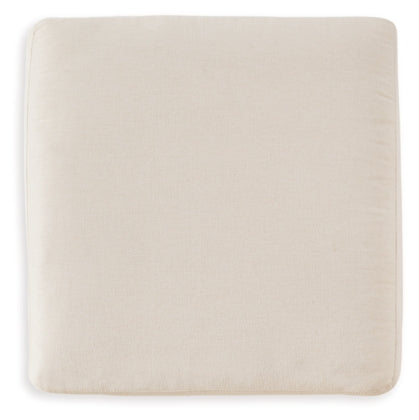 Modmax Oversized Accent Ottoman; Oyster