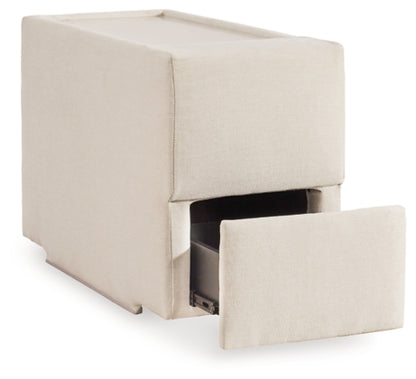 Modmax Console with Storage; Oyster