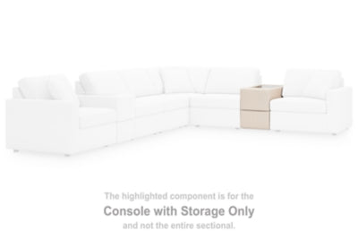Modmax Console with Storage; Oyster
