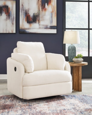 Modmax Swivel Glider Recliner; Oyster