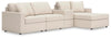 Modmax 4-Piece Sectional with Chaise