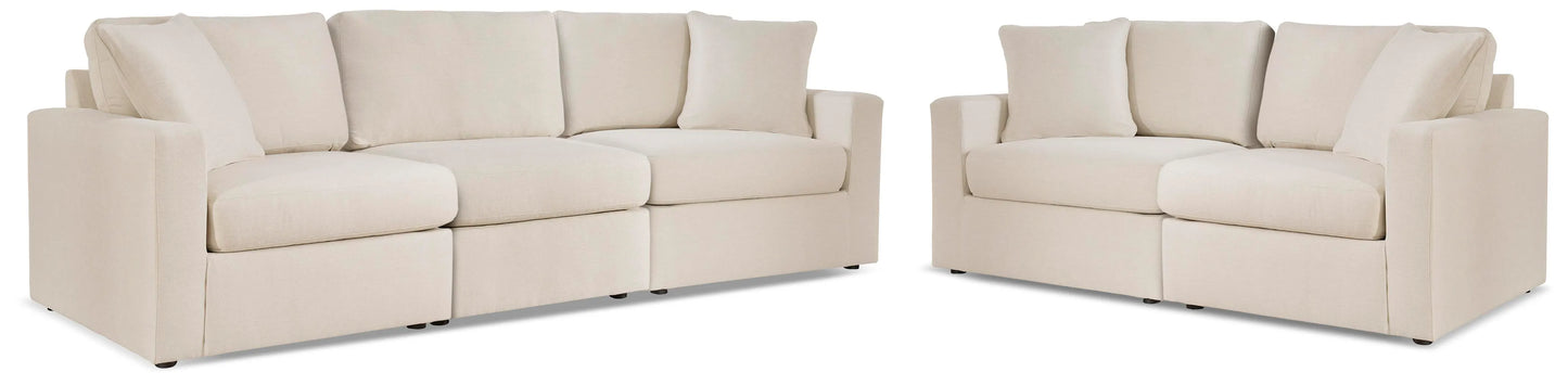 Modmax 3-Piece Sectional Sofa and 2-Piece Sectional Loveseat