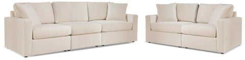 Modmax 3-Piece Sectional Sofa and 2-Piece Sectional Loveseat