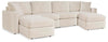 Modmax 4-Piece Sectional and 2 Ottomans