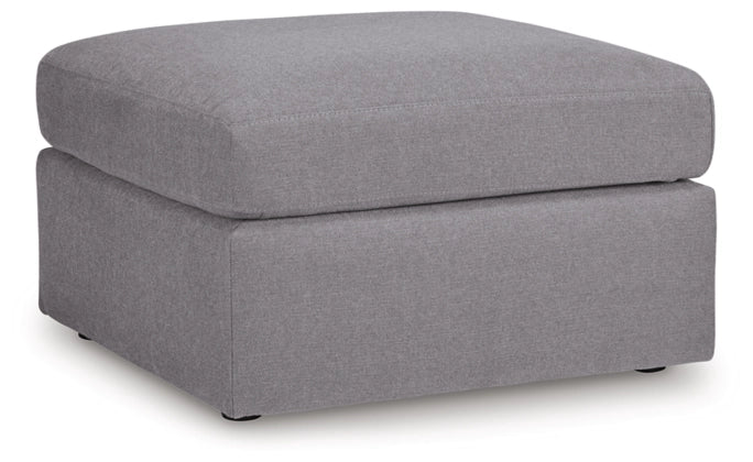 Modmax Oversized Accent Ottoman; Granite