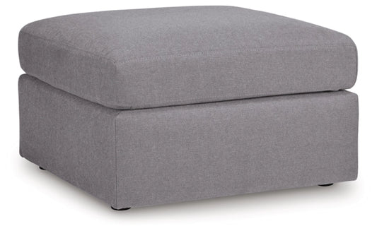 Modmax Oversized Accent Ottoman; Granite