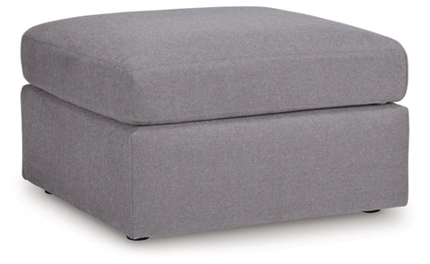 Modmax Oversized Accent Ottoman; Granite
