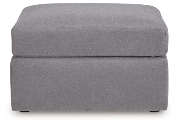 Modmax Oversized Accent Ottoman; Granite