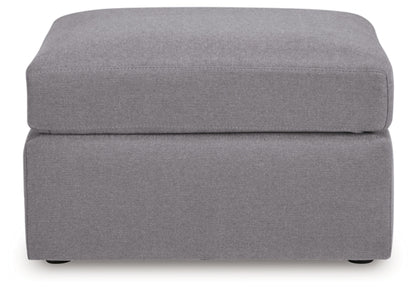 Modmax Oversized Accent Ottoman; Granite