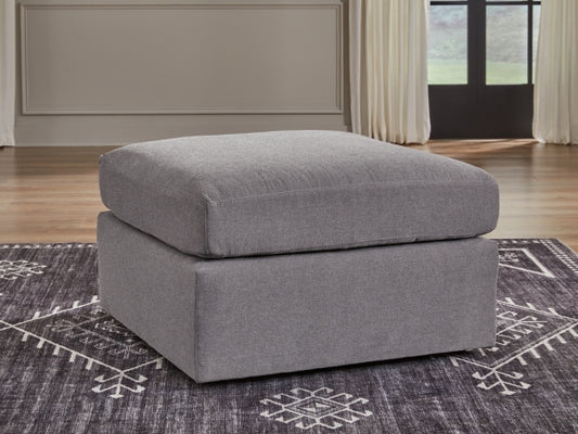 Modmax Oversized Accent Ottoman; Granite