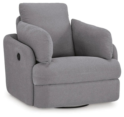 Modmax Swivel Glider Recliner; Granite