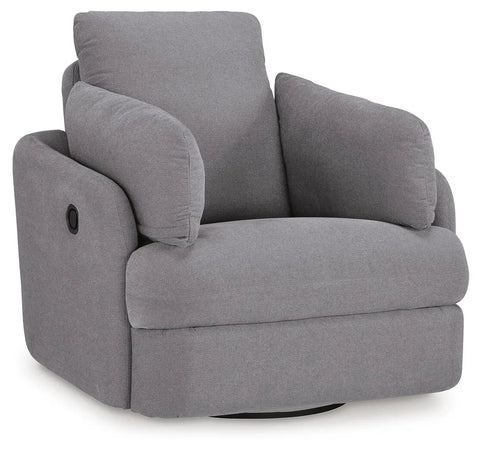 Modmax Swivel Glider Recliner; Granite